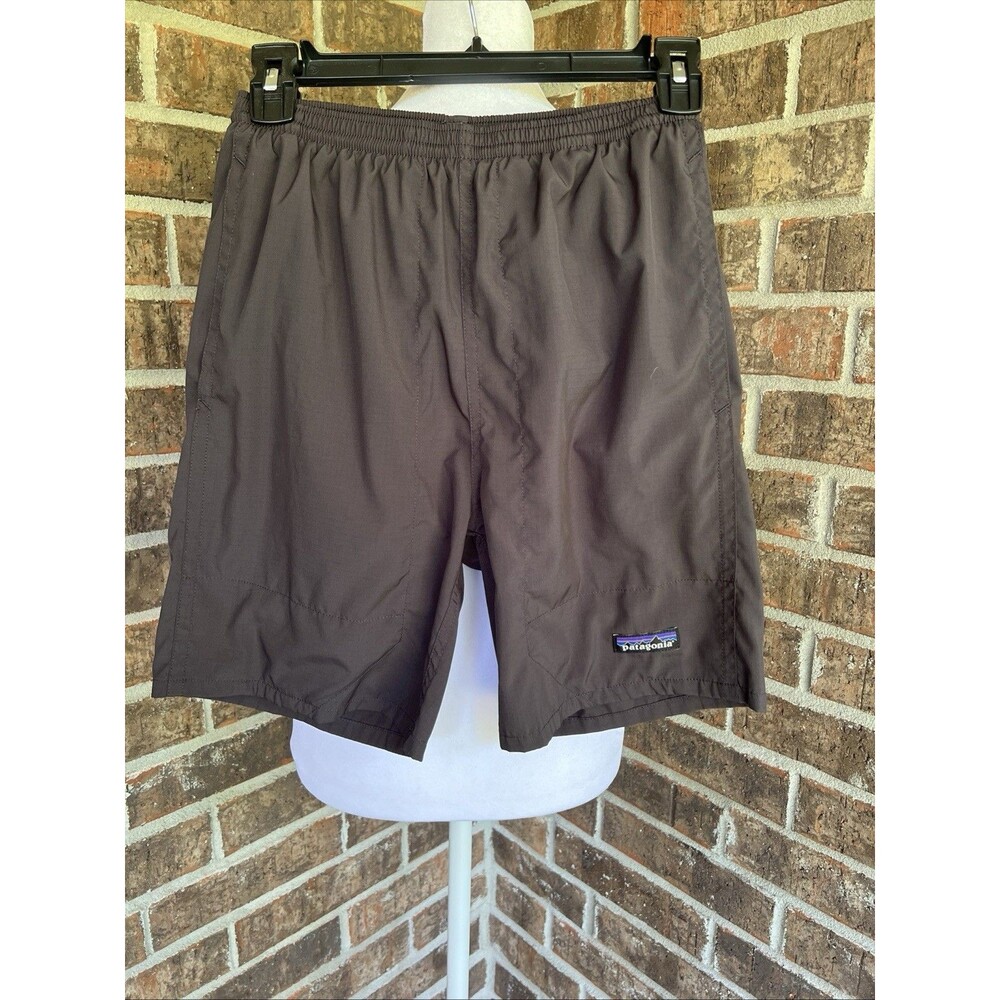 Patagonia Men’s Black Worn Wear Swim Trunks Pockets Size XS Polyester